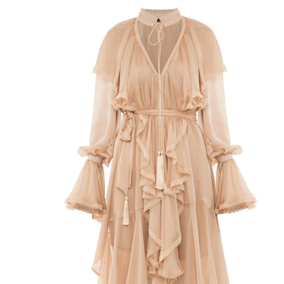 OCEAN OF TENDERNESS MIDI DRESS - Picture 1 of 9